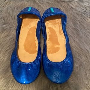 NEW Tieks Sapphie Patent Flats 9